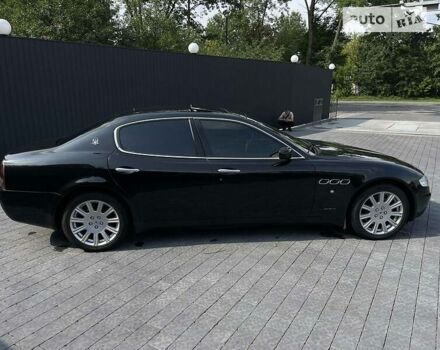 Чорний Мазераті Quattroporte, об'ємом двигуна 4.2 л та пробігом 118 тис. км за 14999 $, фото 7 на Automoto.ua