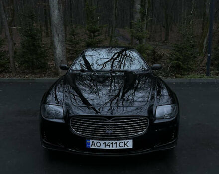 Черный Мазерати Кватропорте, объемом двигателя 4.24 л и пробегом 88 тыс. км за 13300 $, фото 1 на Automoto.ua