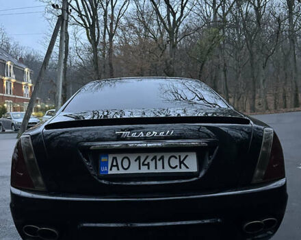 Черный Мазерати Кватропорте, объемом двигателя 4.24 л и пробегом 88 тыс. км за 13300 $, фото 9 на Automoto.ua