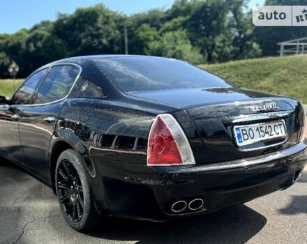 Чорний Мазераті Quattroporte, об'ємом двигуна 4.2 л та пробігом 90 тис. км за 18000 $, фото 4 на Automoto.ua