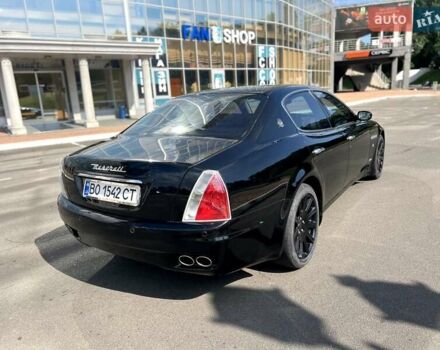 Черный Мазерати Кватропорте, объемом двигателя 4.2 л и пробегом 90 тыс. км за 21000 $, фото 5 на Automoto.ua