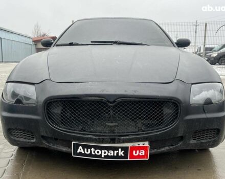 Чорний Мазераті Quattroporte, об'ємом двигуна 4.2 л та пробігом 43 тис. км за 10290 $, фото 1 на Automoto.ua