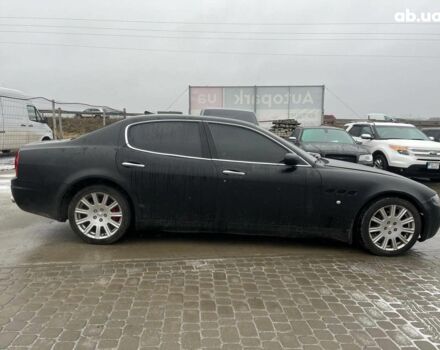 Чорний Мазераті Quattroporte, об'ємом двигуна 4.2 л та пробігом 43 тис. км за 10290 $, фото 3 на Automoto.ua