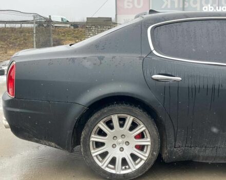 Чорний Мазераті Quattroporte, об'ємом двигуна 4.2 л та пробігом 43 тис. км за 10290 $, фото 28 на Automoto.ua