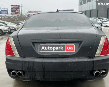 Чорний Мазераті Quattroporte, об'ємом двигуна 4.2 л та пробігом 43 тис. км за 10290 $, фото 5 на Automoto.ua