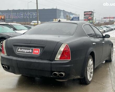 Чорний Мазераті Quattroporte, об'ємом двигуна 4.2 л та пробігом 43 тис. км за 10290 $, фото 4 на Automoto.ua