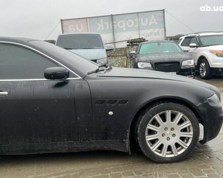 Чорний Мазераті Quattroporte, об'ємом двигуна 4.2 л та пробігом 43 тис. км за 10290 $, фото 23 на Automoto.ua