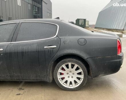 Чорний Мазераті Quattroporte, об'ємом двигуна 4.2 л та пробігом 43 тис. км за 10290 $, фото 29 на Automoto.ua