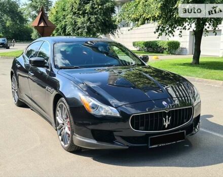 Чорний Мазераті Quattroporte, об'ємом двигуна 3.8 л та пробігом 55 тис. км за 45555 $, фото 2 на Automoto.ua