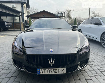 Чорний Мазераті Quattroporte, об'ємом двигуна 3 л та пробігом 92 тис. км за 25900 $, фото 2 на Automoto.ua