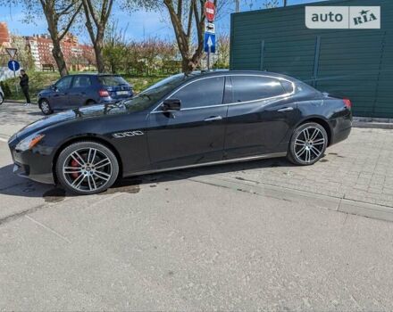 Чорний Мазераті Quattroporte, об'ємом двигуна 2.98 л та пробігом 59 тис. км за 35900 $, фото 4 на Automoto.ua