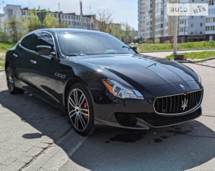 Чорний Мазераті Quattroporte, об'ємом двигуна 2.98 л та пробігом 59 тис. км за 35900 $, фото 1 на Automoto.ua