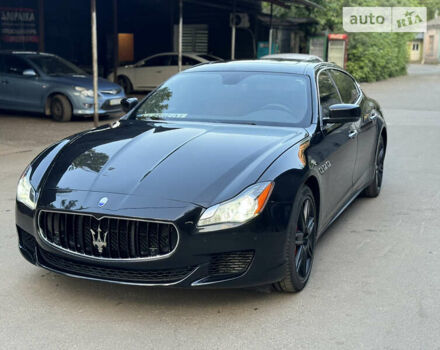 Чорний Мазераті Quattroporte, об'ємом двигуна 2.98 л та пробігом 62 тис. км за 29999 $, фото 1 на Automoto.ua