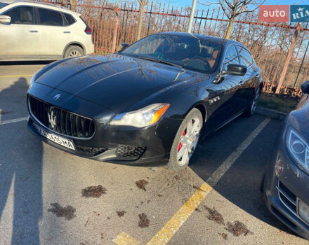 Черный Мазерати Кватропорте, объемом двигателя 2.98 л и пробегом 145 тыс. км за 42000 $, фото 1 на Automoto.ua