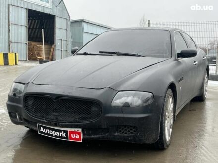 Мазераті Quattroporte 2007 у Львові на Automoto.ua Чорний Мазераті Quattroporte, об'ємом двигуна 4.2 л та пробігом 43 тис. км за 10290 $, фото 1 на Automoto.ua