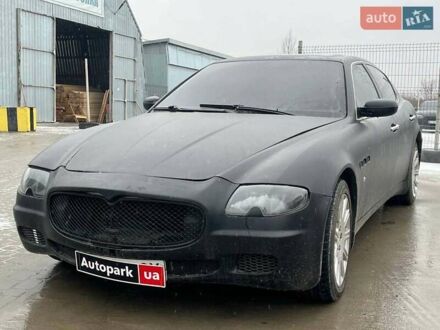 Мазераті Quattroporte 2007 у Львові на Automoto.ua Чорний Мазераті Quattroporte, об'ємом двигуна 4.2 л та пробігом 43 тис. км за 6300 $, фото 1 на Automoto.ua