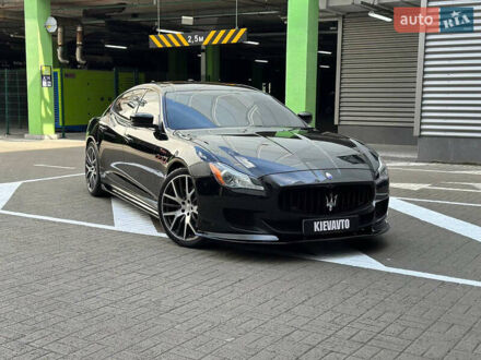 Мазераті Quattroporte 2013 у Києві на Automoto.ua Чорний Мазераті Quattroporte, об'ємом двигуна 3 л та пробігом 60 тис. км за 27000 $, фото 1 на Automoto.ua