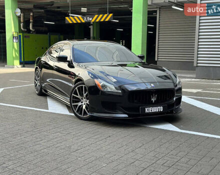 Чорний Мазераті Quattroporte, об'ємом двигуна 3 л та пробігом 60 тис. км за 27000 $, фото 1 на Automoto.ua