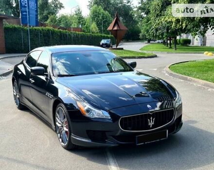 Чорний Мазераті Quattroporte, об'ємом двигуна 3.8 л та пробігом 55 тис. км за 45555 $, фото 1 на Automoto.ua