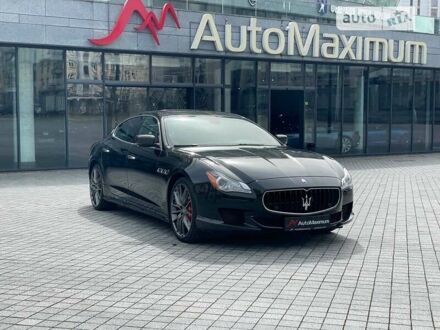 Чорний Мазераті Quattroporte, об'ємом двигуна 3.8 л та пробігом 57 тис. км за 36900 $, фото 1 на Automoto.ua