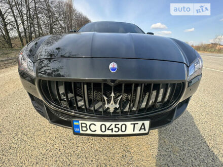 Чорний Мазераті Quattroporte, об'ємом двигуна 3 л та пробігом 75 тис. км за 38100 $, фото 1 на Automoto.ua