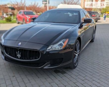 Чорний Мазераті Quattroporte, об'ємом двигуна 2.98 л та пробігом 59 тис. км за 35900 $, фото 1 на Automoto.ua