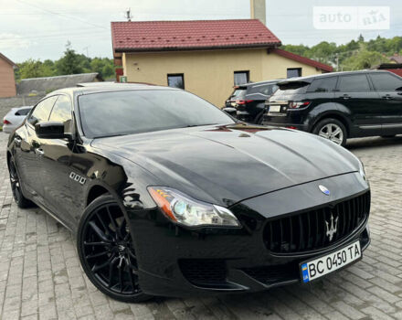 Чорний Мазераті Quattroporte, об'ємом двигуна 2.98 л та пробігом 70 тис. км за 32800 $, фото 1 на Automoto.ua