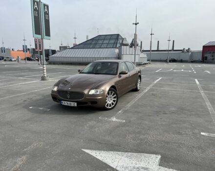 Коричневий Мазераті Quattroporte, об'ємом двигуна 0.42 л та пробігом 118 тис. км за 11500 $, фото 13 на Automoto.ua