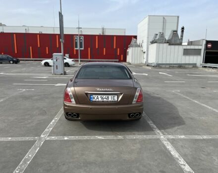 Коричневий Мазераті Quattroporte, об'ємом двигуна 0.42 л та пробігом 118 тис. км за 11500 $, фото 21 на Automoto.ua