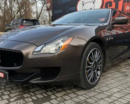 Коричневый Мазерати Кватропорте, объемом двигателя 2.98 л и пробегом 77 тыс. км за 25700 $, фото 1 на Automoto.ua