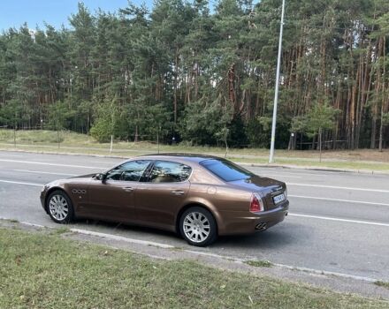 Коричневий Мазераті Quattroporte, об'ємом двигуна 0.42 л та пробігом 118 тис. км за 11500 $, фото 1 на Automoto.ua