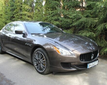 Коричневий Мазераті Quattroporte, об'ємом двигуна 3 л та пробігом 78 тис. км за 25500 $, фото 1 на Automoto.ua