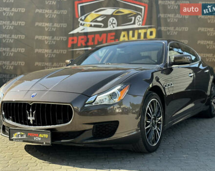 Коричневий Мазераті Quattroporte, об'ємом двигуна 3 л та пробігом 78 тис. км за 25000 $, фото 1 на Automoto.ua
