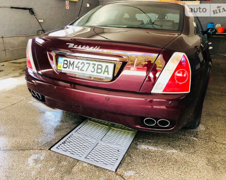 Червоний Мазераті Quattroporte, об'ємом двигуна 4.2 л та пробігом 48 тис. км за 18900 $, фото 22 на Automoto.ua