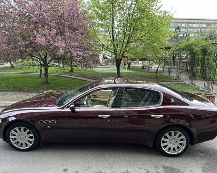 Червоний Мазераті Quattroporte, об'ємом двигуна 4.2 л та пробігом 50 тис. км за 20900 $, фото 1 на Automoto.ua