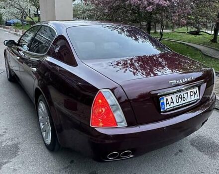 Червоний Мазераті Quattroporte, об'ємом двигуна 4.2 л та пробігом 50 тис. км за 20900 $, фото 20 на Automoto.ua