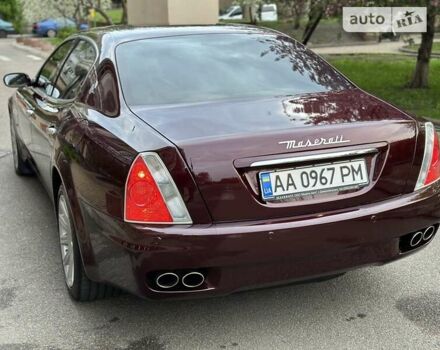 Червоний Мазераті Quattroporte, об'ємом двигуна 4.2 л та пробігом 50 тис. км за 20900 $, фото 4 на Automoto.ua