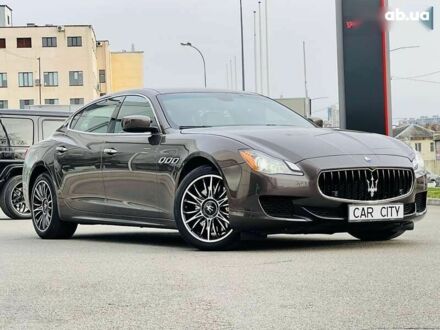 Мазераті Quattroporte 2013 у Києві на Automoto.ua Мазераті Quattroporte, об'ємом двигуна 3 л та пробігом 77 тис. км за 21999 $, фото 1 на Automoto.ua