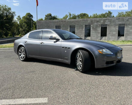 Сірий Мазераті Quattroporte, об'ємом двигуна 4.69 л та пробігом 74 тис. км за 29200 $, фото 9 на Automoto.ua