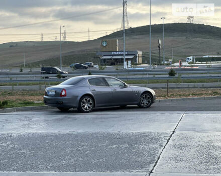 Сірий Мазераті Quattroporte, об'ємом двигуна 4.69 л та пробігом 74 тис. км за 29200 $, фото 50 на Automoto.ua