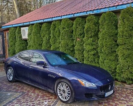 Синій Мазераті Quattroporte, об'ємом двигуна 3 л та пробігом 80 тис. км за 28500 $, фото 5 на Automoto.ua