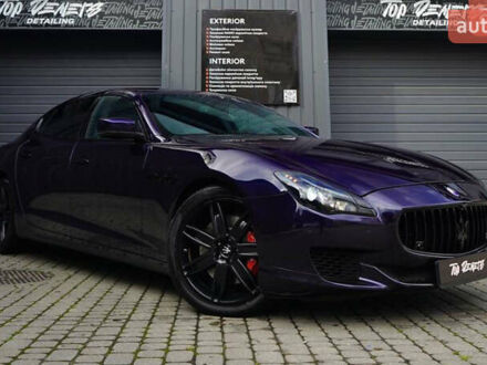Синій Мазераті Quattroporte, об'ємом двигуна 2.98 л та пробігом 107 тис. км за 20000 $, фото 1 на Automoto.ua