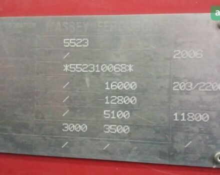 Массей Фергюсон 7260, объемом двигателя 0 л и пробегом 0 тыс. км за 37000 $, фото 3 на Automoto.ua