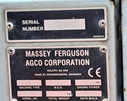 Массей Фергюсон Другая, об'ємом двигуна 8 л та пробігом 5 тис. км за 14521 $, фото 9 на Automoto.ua