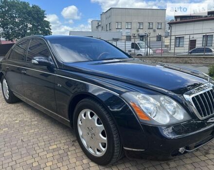 Черный Майбах 57, объемом двигателя 5.5 л и пробегом 56 тыс. км за 87000 $, фото 1 на Automoto.ua