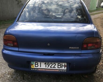 Синий Мазда 121, объемом двигателя 1.3 л и пробегом 173 тыс. км за 1025 $, фото 5 на Automoto.ua