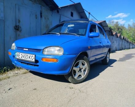 Синий Мазда 121, объемом двигателя 1.3 л и пробегом 283 тыс. км за 596 $, фото 1 на Automoto.ua