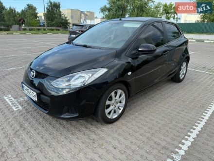 Чорний Мазда 2, об'ємом двигуна 1.5 л та пробігом 218 тис. км за 5400 $, фото 1 на Automoto.ua