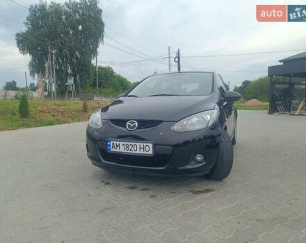 Чорний Мазда 2, об'ємом двигуна 1.4 л та пробігом 195 тис. км за 4325 $, фото 1 на Automoto.ua