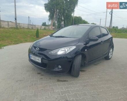 Чорний Мазда 2, об'ємом двигуна 1.4 л та пробігом 195 тис. км за 4700 $, фото 1 на Automoto.ua